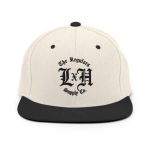 Snapback Hat - Laguna Hills - O.E. - wh/blk