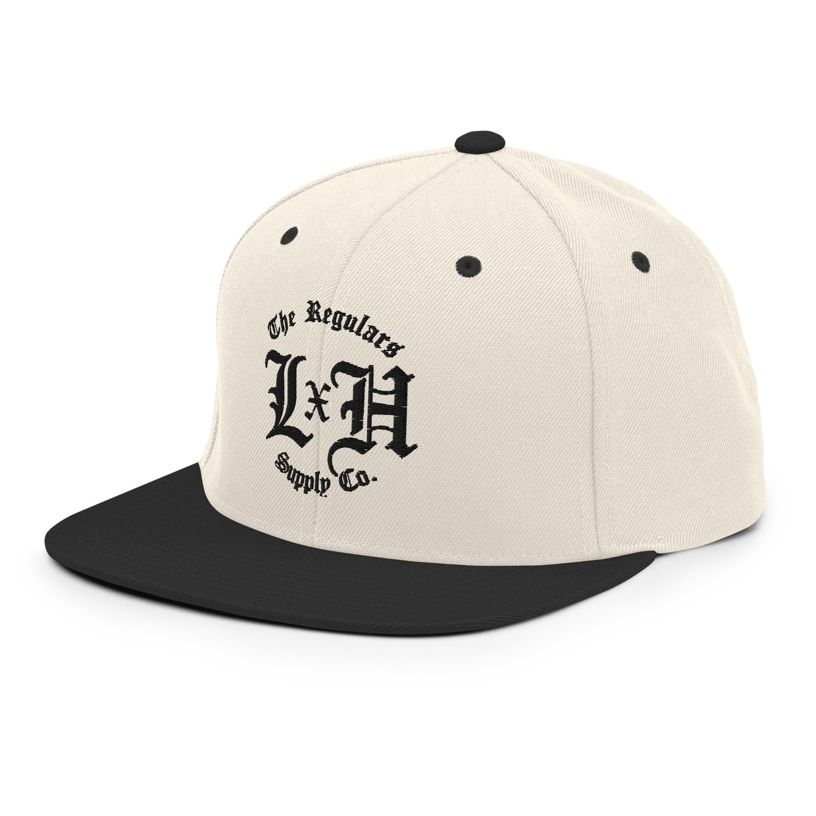 Snapback Hat - Laguna Hills - O.E. - wh/blk - Image 3