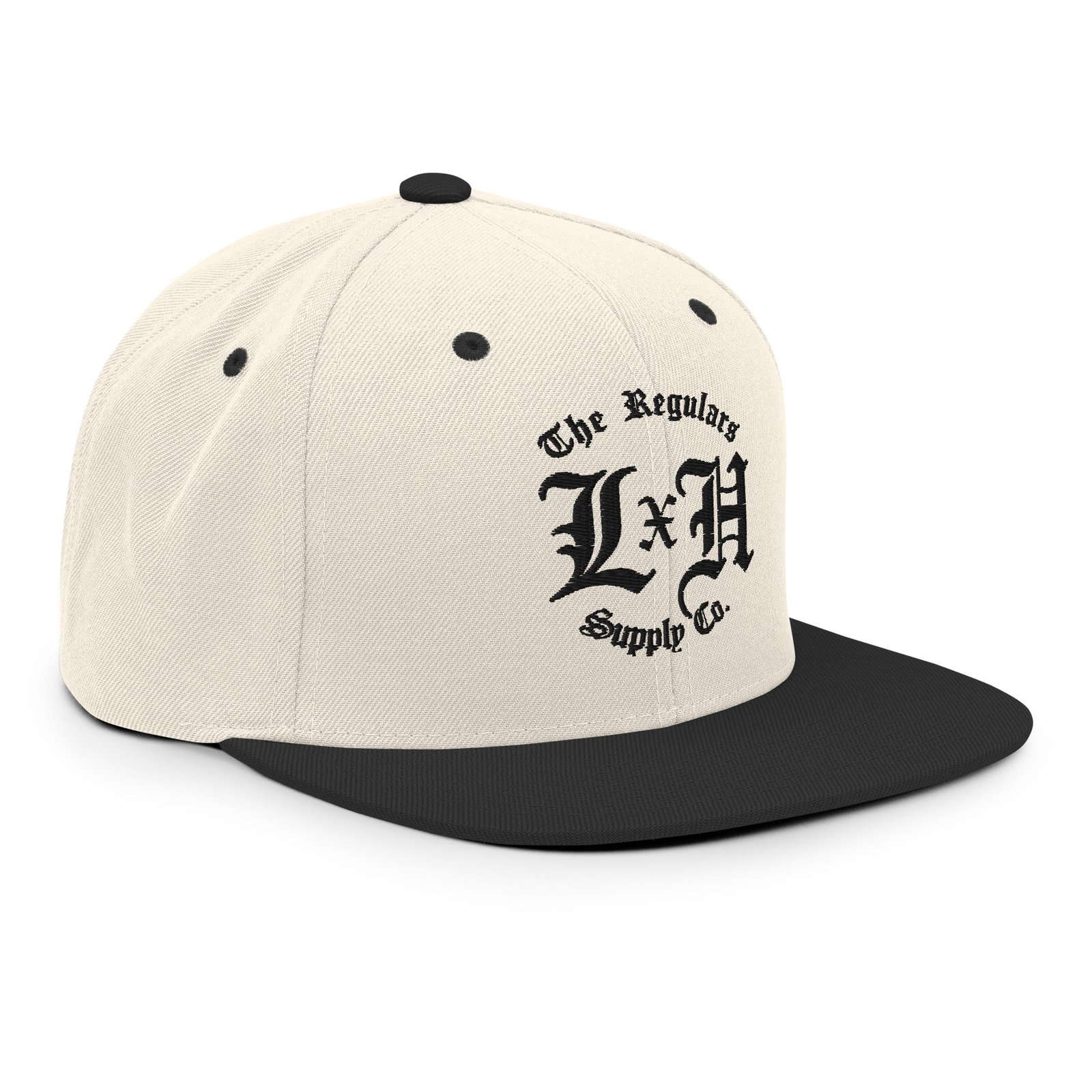 Snapback Hat - Laguna Hills - O.E. - wh/blk - Image 4